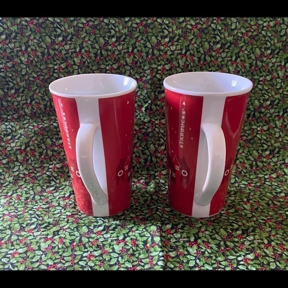 STARBUCKS-2013 HOLIDAY MUGS